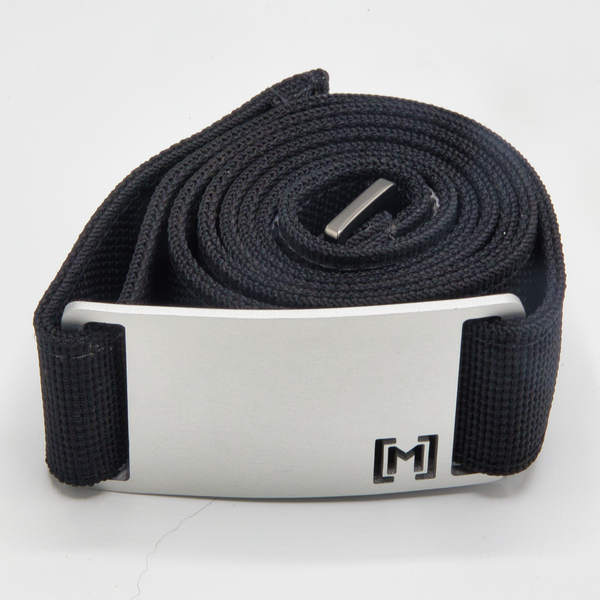 Magbelt M1 - The Magnetic belt that fits precisely to your waist. 1.5” adjustable nylon strap with ultralight belt buckle.